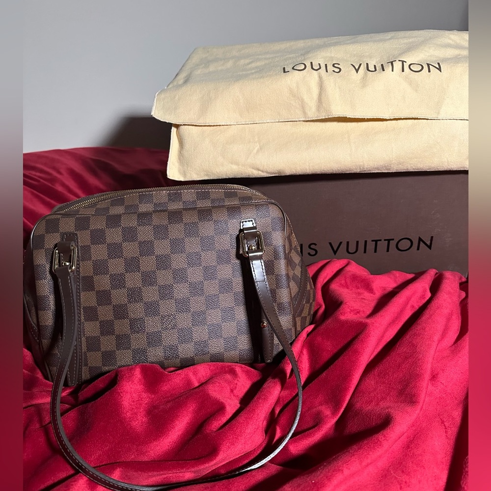 LOUIS VUITTON DAMIER EBENE RIVINGTON GM